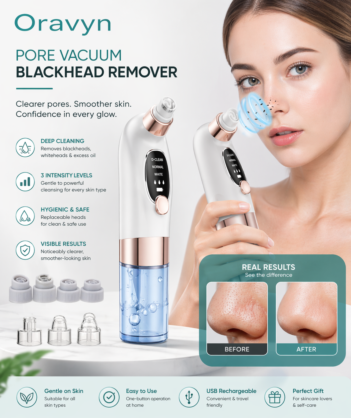 ORAVYN Blackhead Remover Vacuum