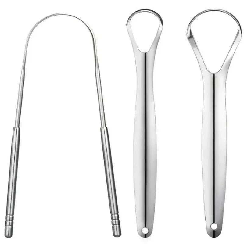 ORAVYN Tongue Scraper — Stainless Steel Tongue Cleaner for Fresh Breath